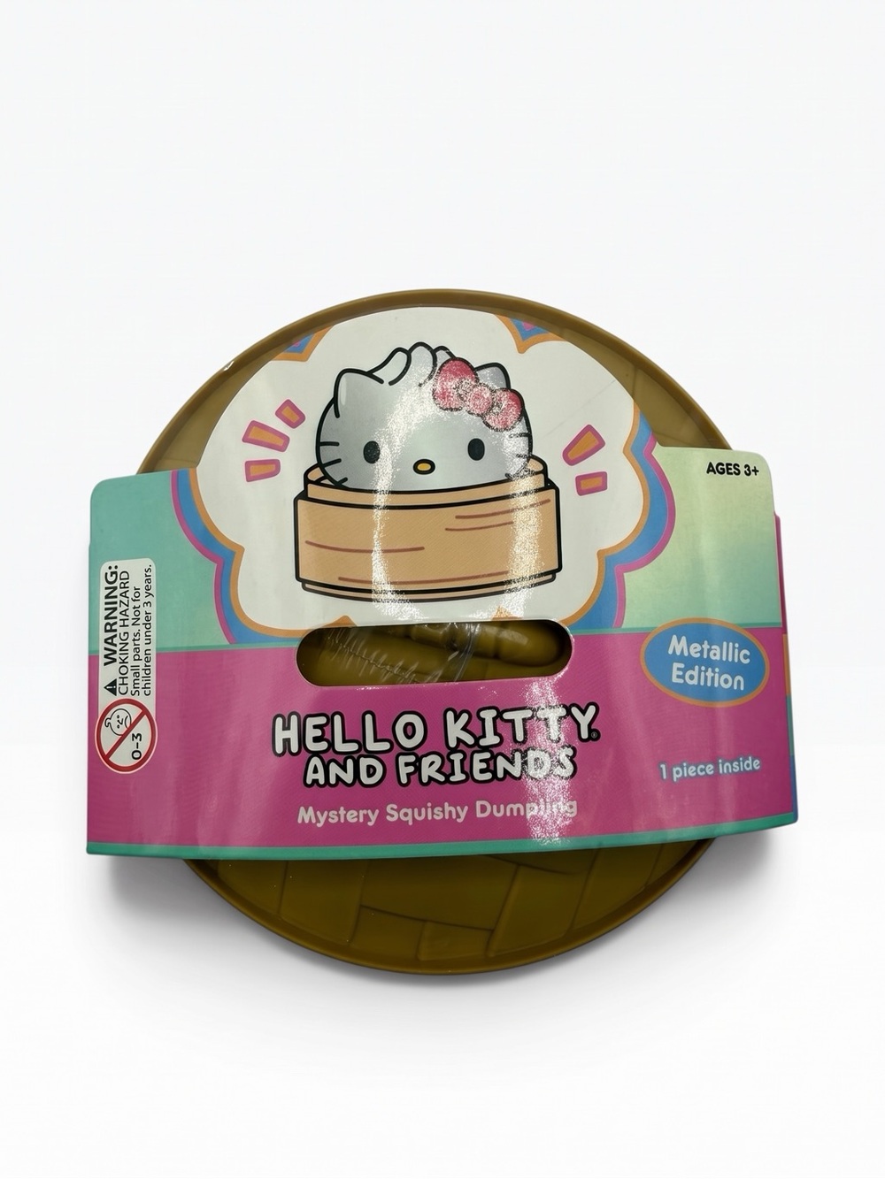 Hello Kitty and Friends Mystery Squishy Dumpling Metallic Edition